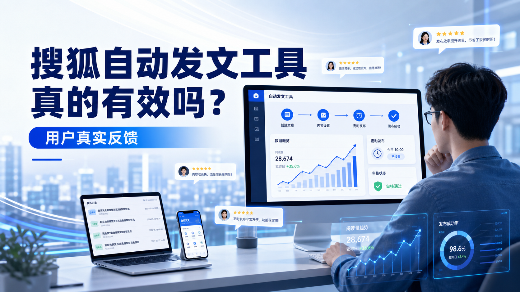 搜狐自动发文工具真的有效吗？阿拉善用户的真实反馈